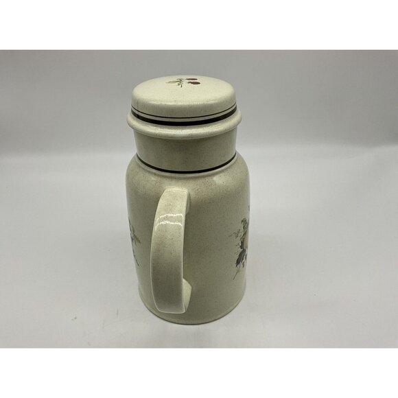 Royal Doulton Lambeth Stoneware L.S. 1015 Harvest Garland Coffee/Tea Server 1975 - Picture 12 of 16